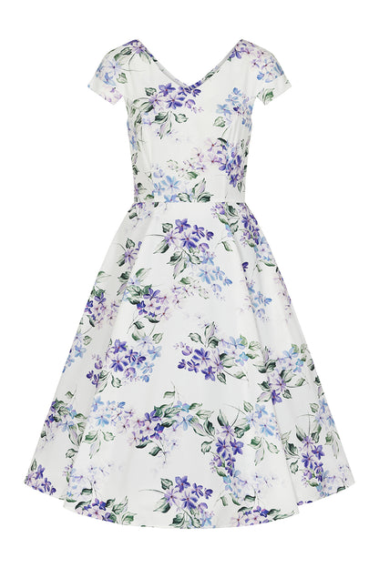 Lucie Floral Swing Dress by Hearts and Roses