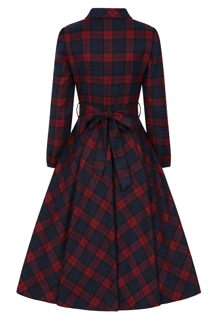 Kim Tartan Swing Dress