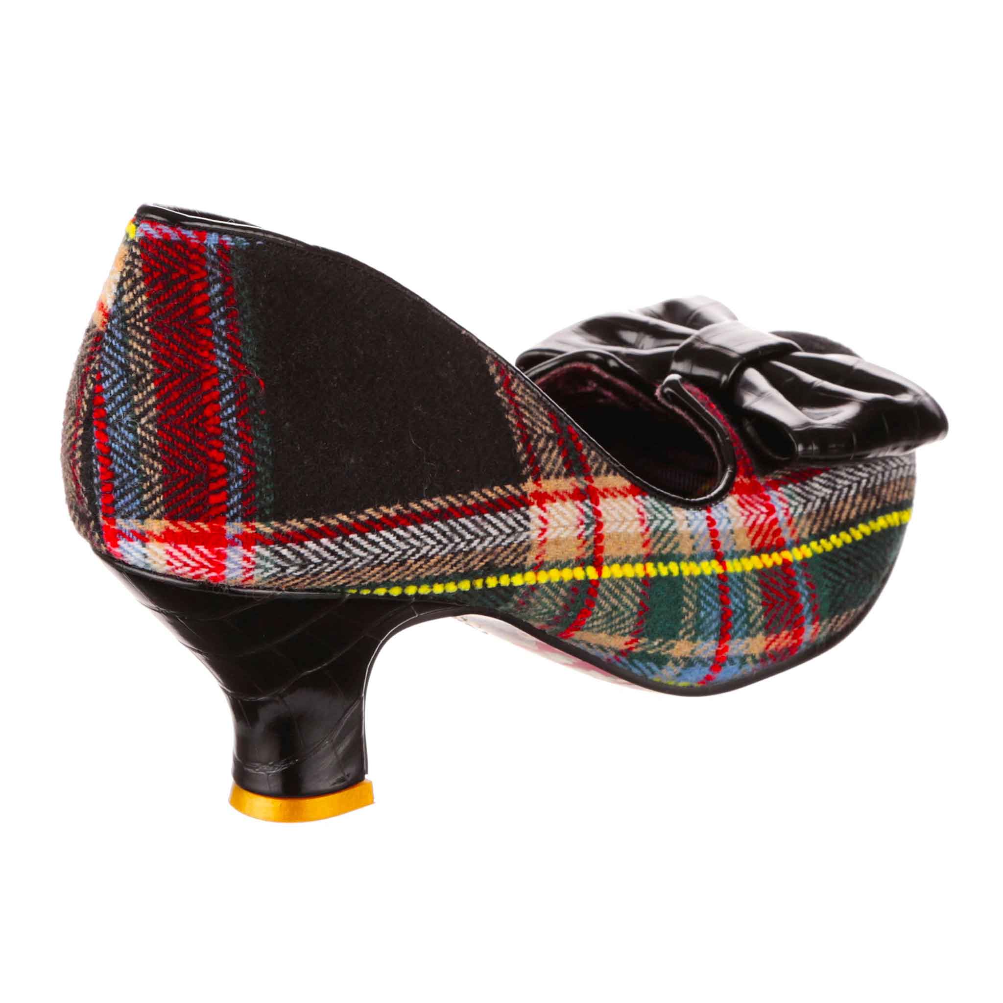 Irregular choice cheap tartan shoes