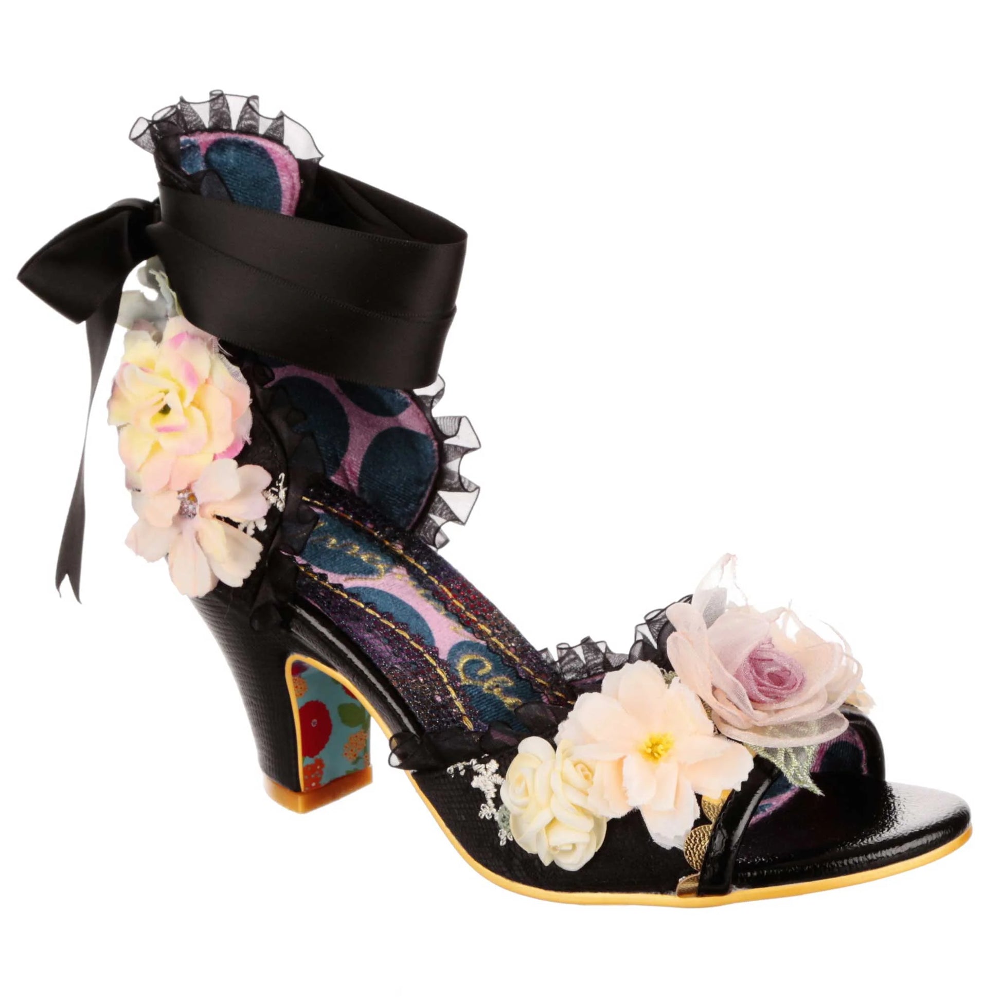 By Any Other Name in Black by Irregular Choice Isabel s Retro Vintage Clothing