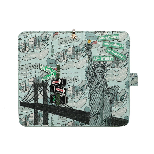 New York City Cats & Corgis Universal Flip Phone Case