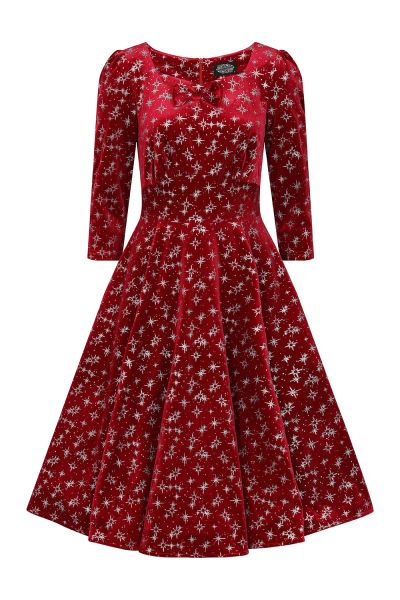 Paris Sparkle Swing Dress by Hearts and Roses