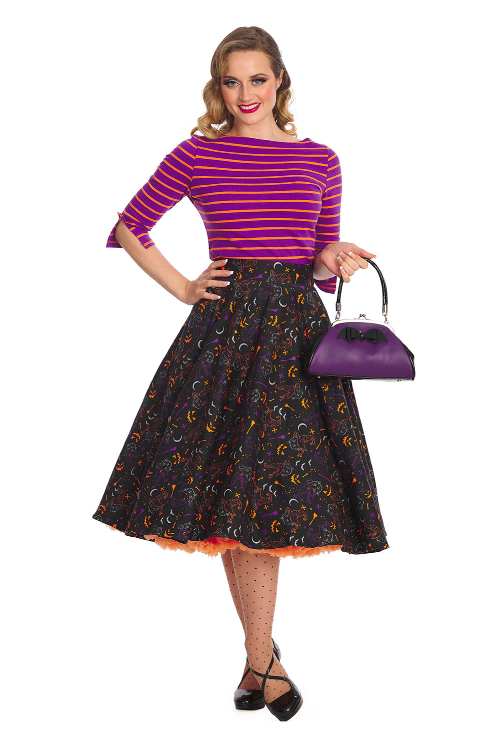 60s on sale swing skirt