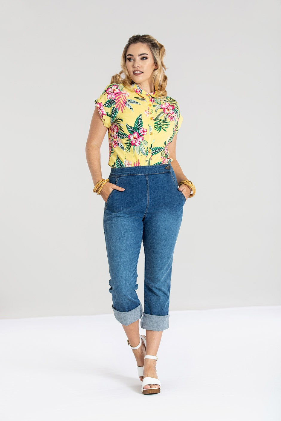 Austin Denim Capri jeans - Isabel’s Retro & Vintage Clothing