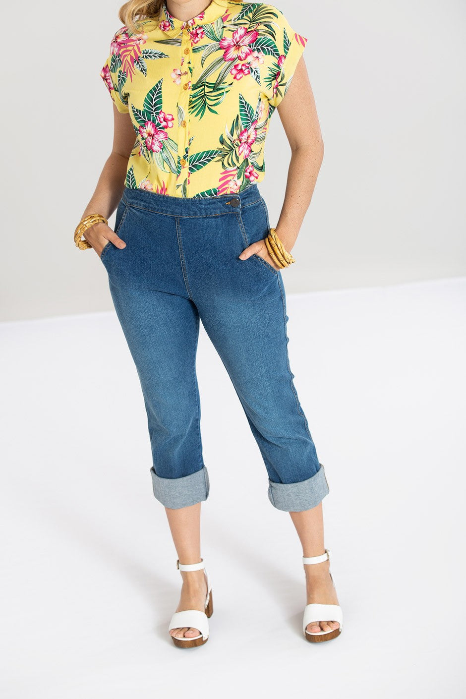 Austin Denim Capri jeans - Isabel’s Retro & Vintage Clothing