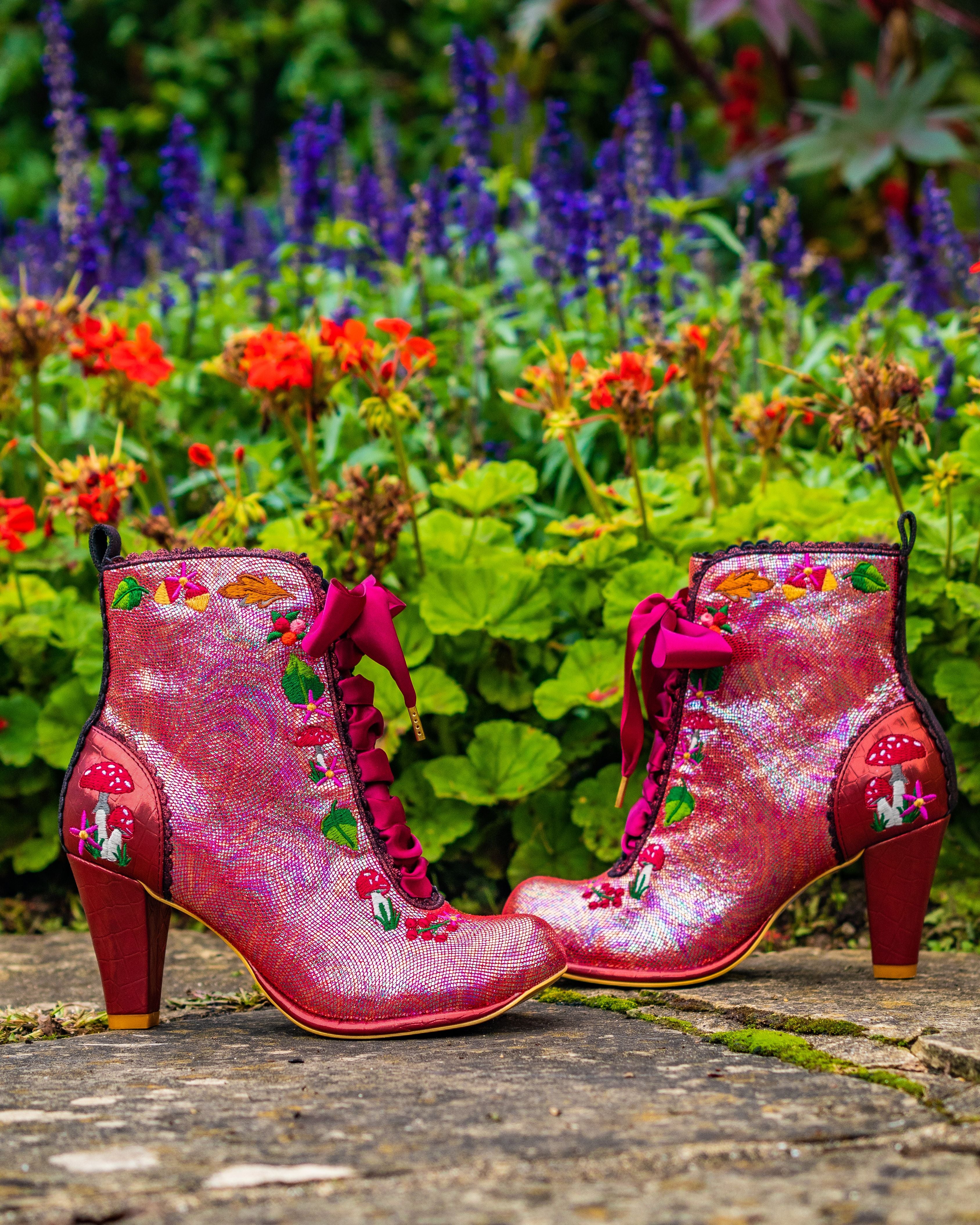 Irregular choice store mushroom shoes