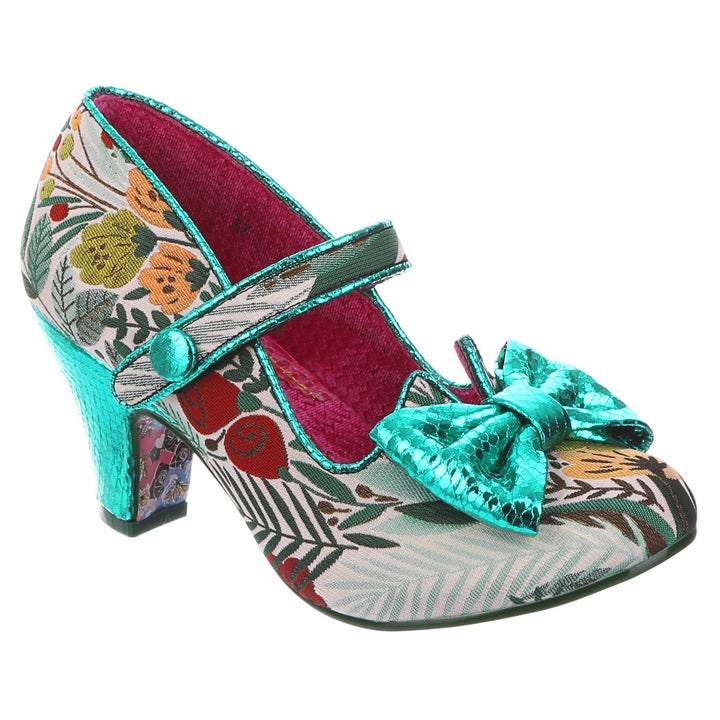 Irregular choice deals green shoes